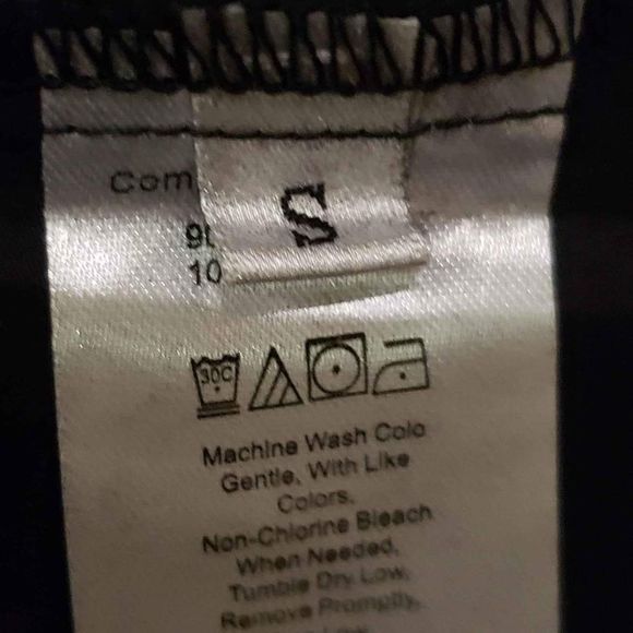 NEW Black Bodycon Fit & Flare T-SHIRT Dress Women's Ladies Size Small - Picture 15 of 16